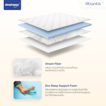 ที่นอน 6 ฟุต SleepHappy Atlantis Lite_4